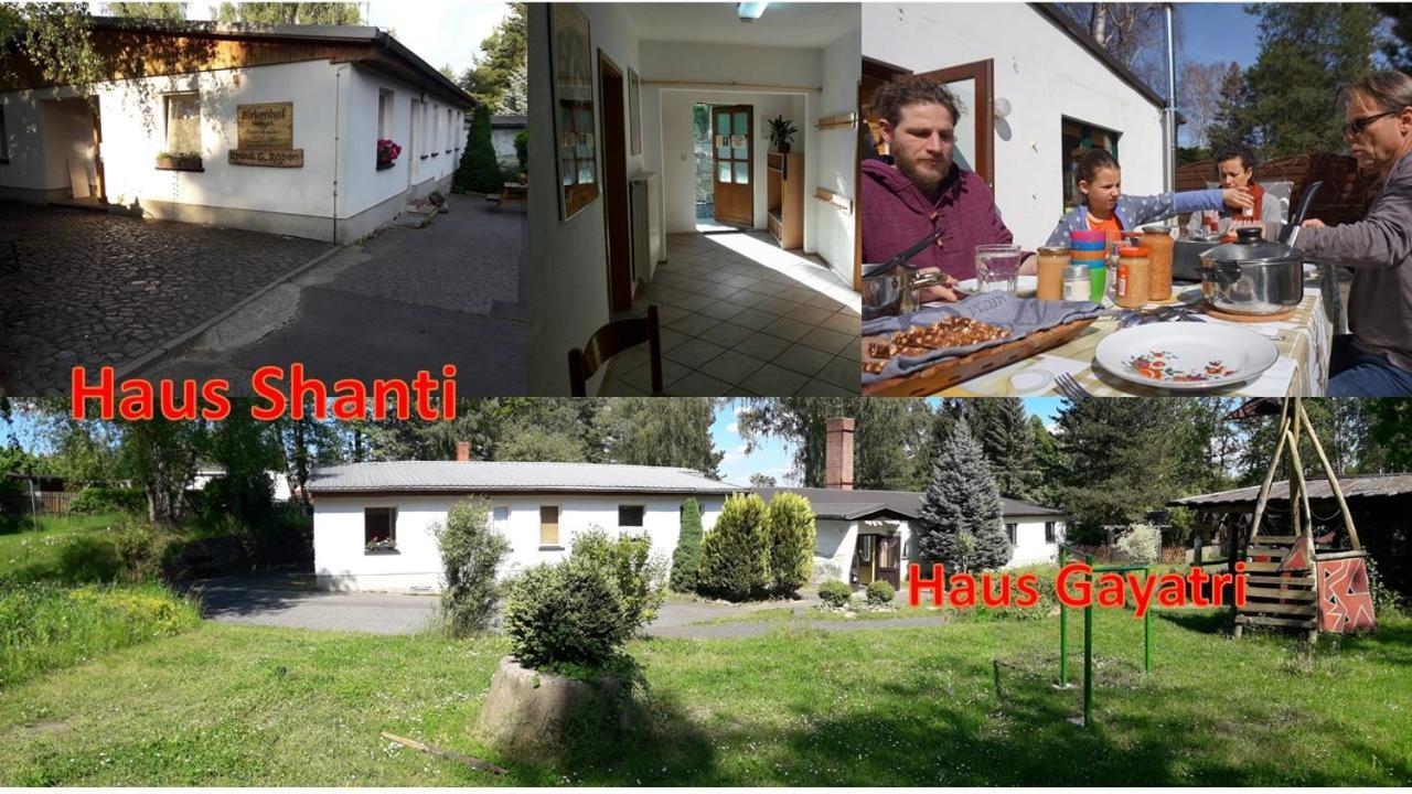 Birkenhof Ashram Shanti Zimmer Lägenhet Zittau Exteriör bild