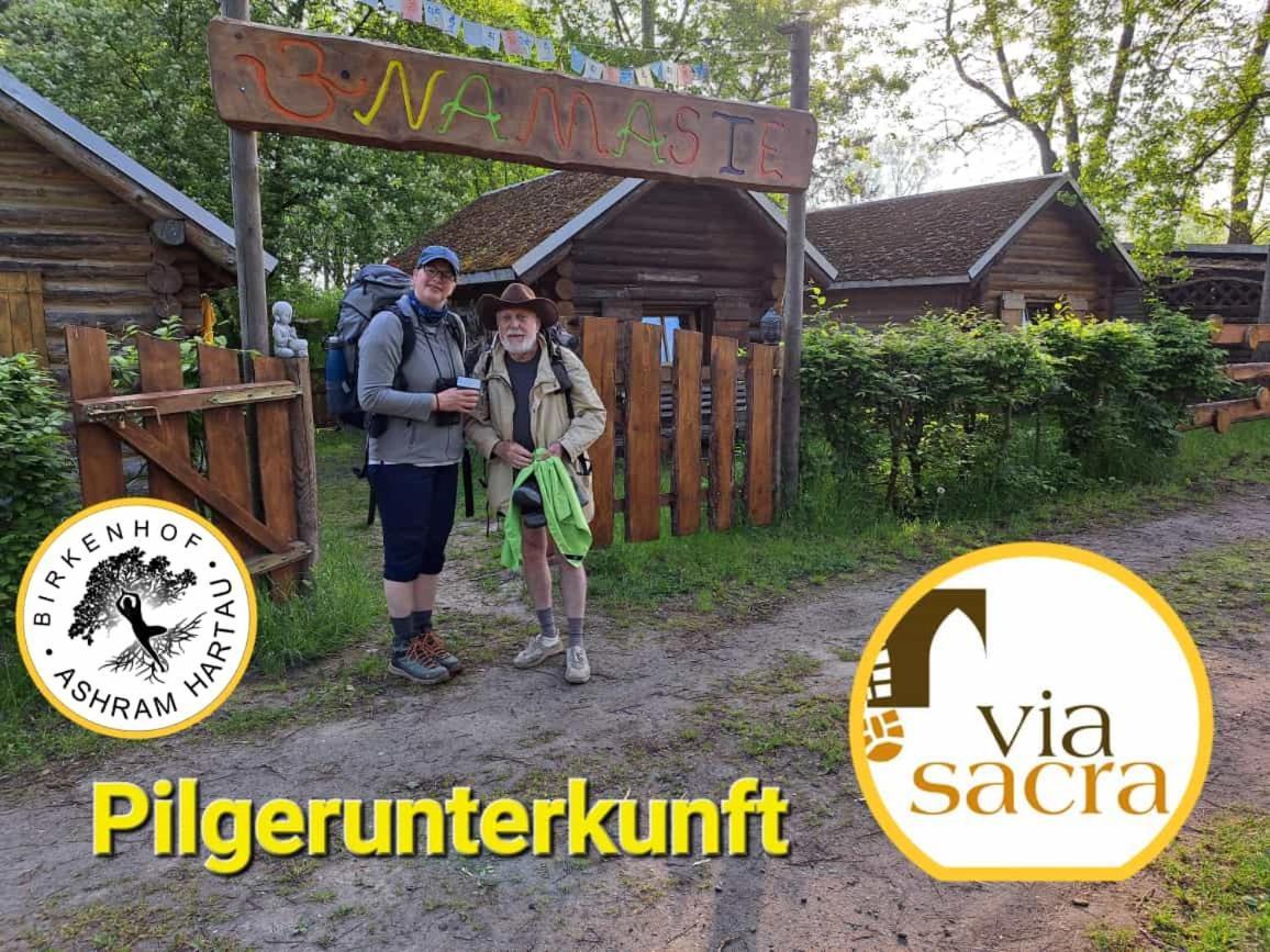 Birkenhof Ashram Shanti Zimmer Lägenhet Zittau Exteriör bild